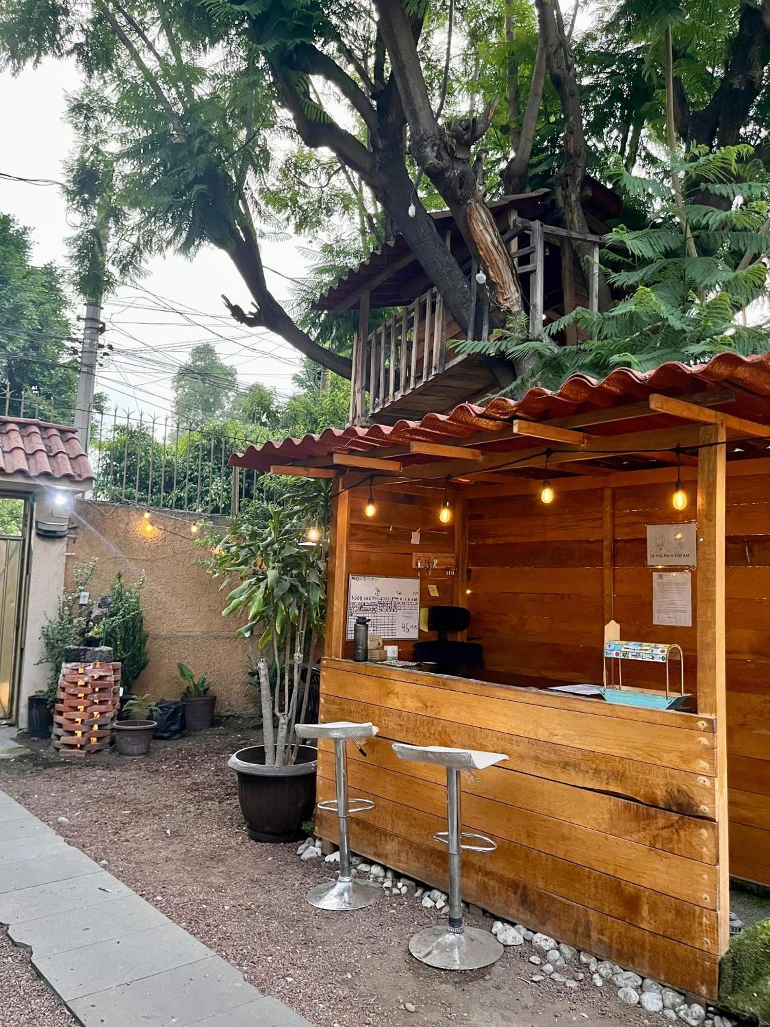Ferienwohnung Casita Del Arbol Mexiko-Stadt Exterior foto